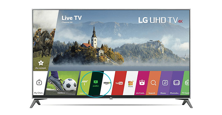 YouSee på LG webOS TV